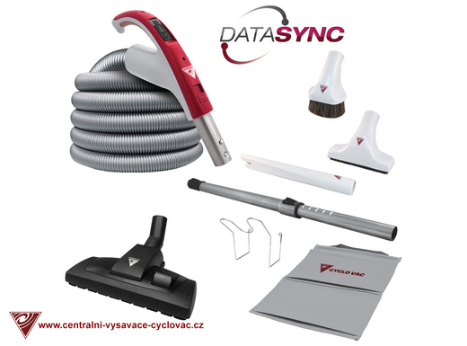 Moderní čisticí sada Cyclo Vac - Hadice Data Sync, Univer. hub.