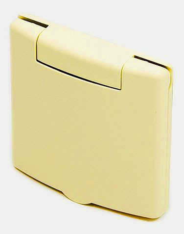 Vysavačová zásuvka DELUXE SQUARE - béžová