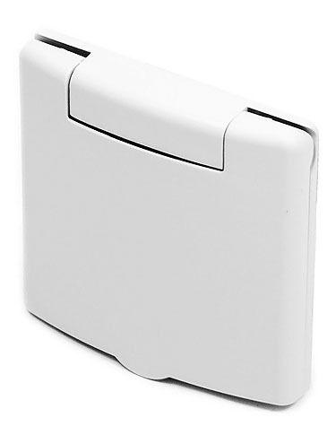 Vysavačová zásuvka DELUXE SQUARE - bílá